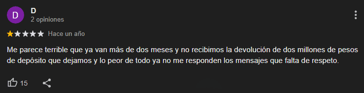 Reseña de usuario 10