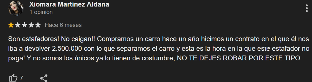 Reseña de usuario 4